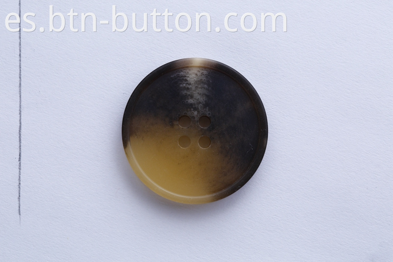 Brown Resin Clothing Buttons